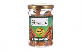 Nutri Miracle Cinnamon   Glass Jar  50 grams